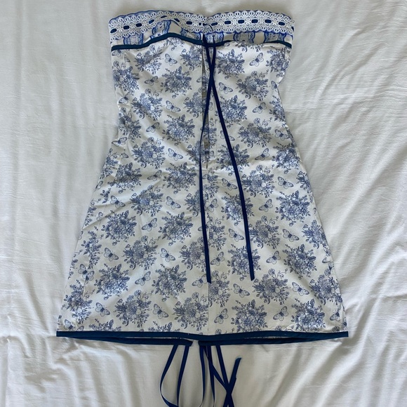 *AUTHENTIC* With Jean Sabrin Dress in Toile Papillon - Picture 1 of 15